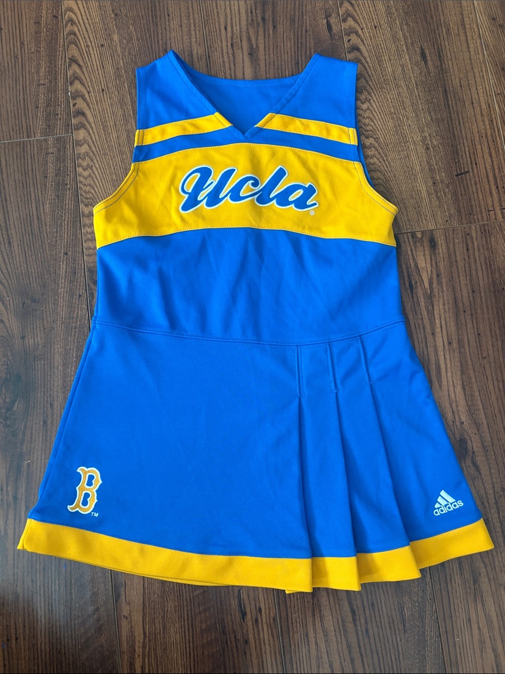 UCLA bruins adidas cheer dress 4t/5t cheerleader costume